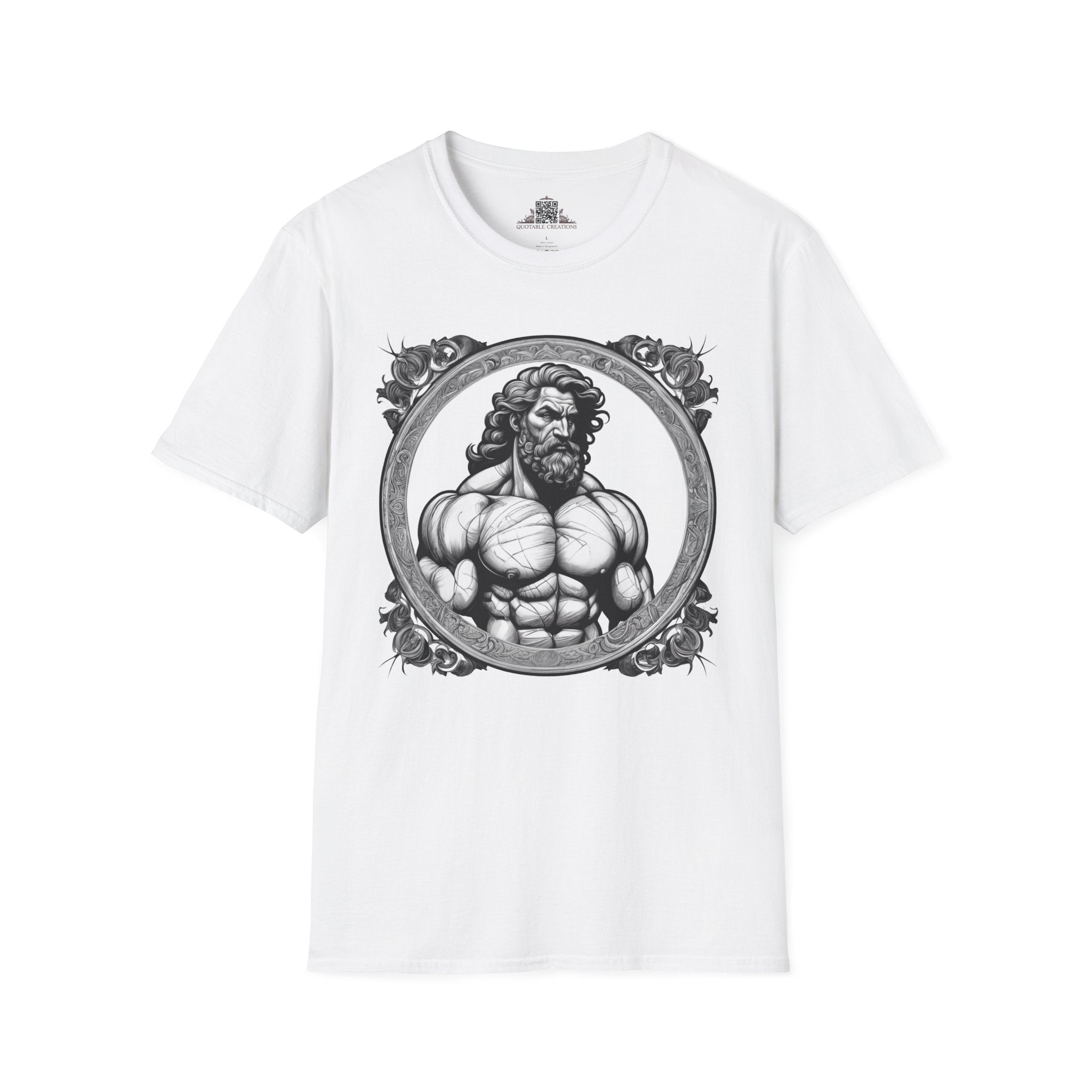 Printify T-Shirt XS / White Hercules Heroes & Quests - T-Shirt