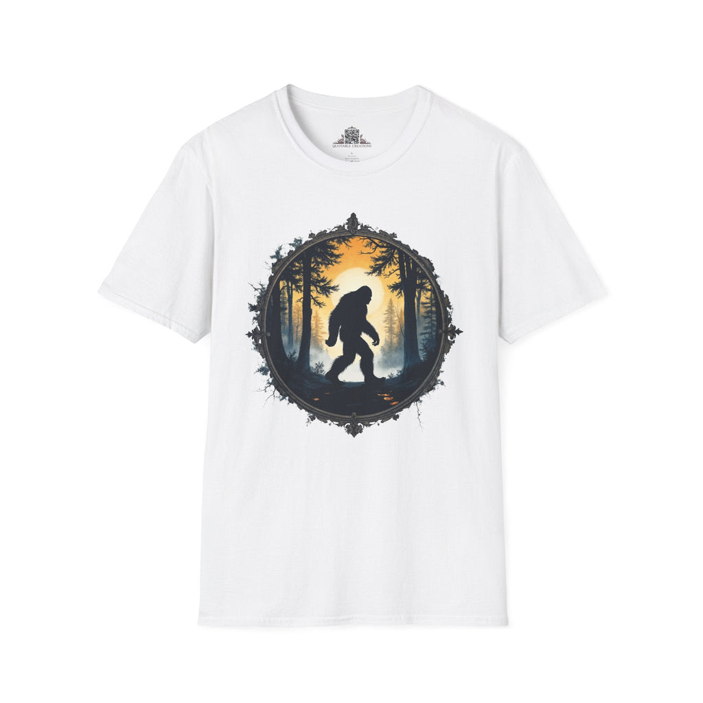 Printify T-Shirt XS / White In Search of Sasquatch - Bigfoot & Legends T-Shirt