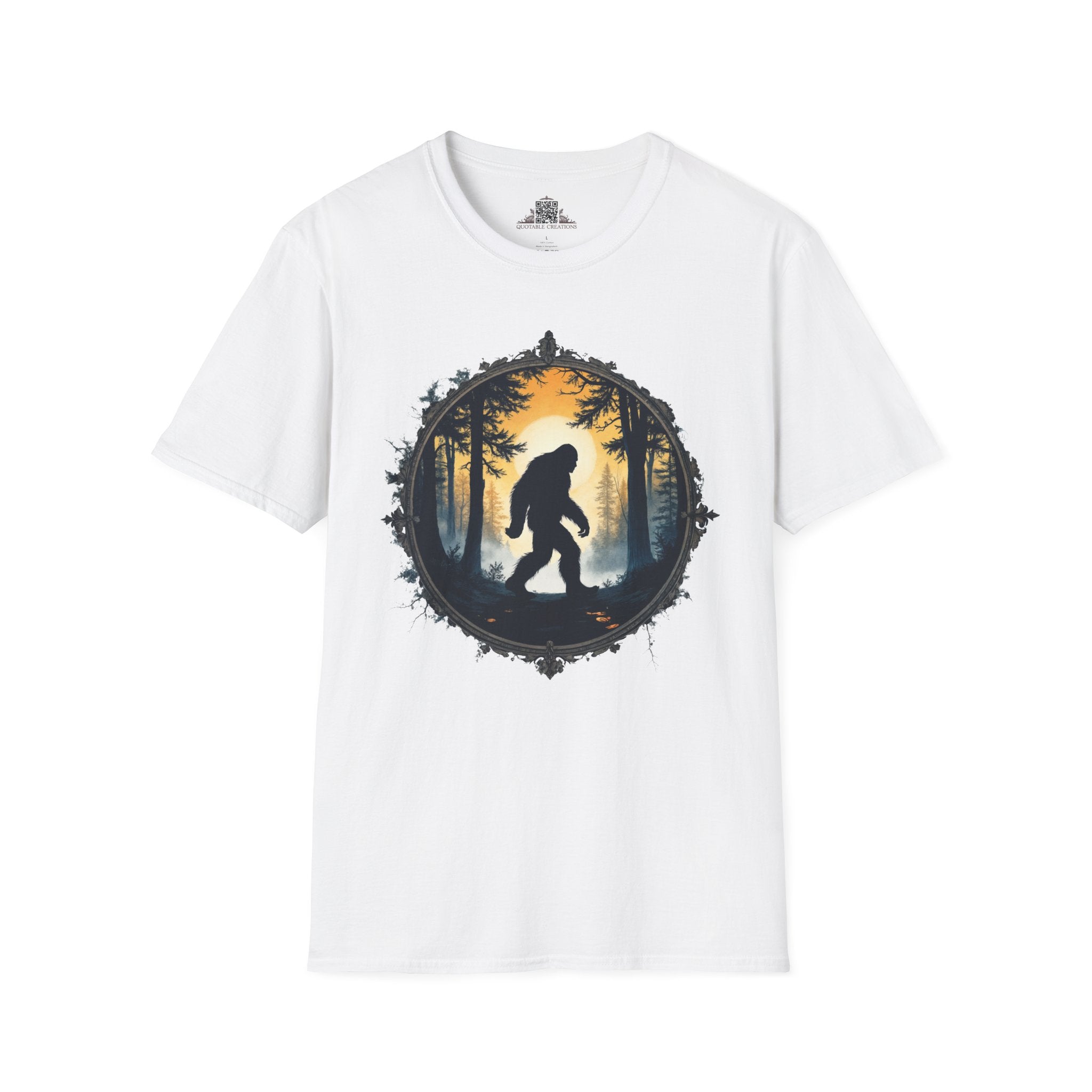 Printify T-Shirt XS / White In Search of Sasquatch - Bigfoot & Legends T-Shirt