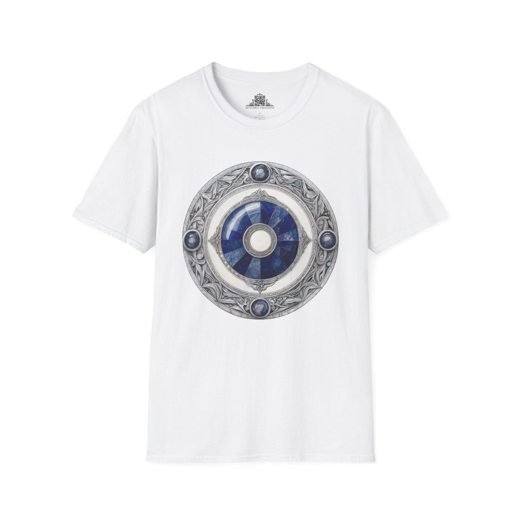Printify T-Shirt XS / White Lapis Lazuli - Crystals & Gemstones T-Shirt