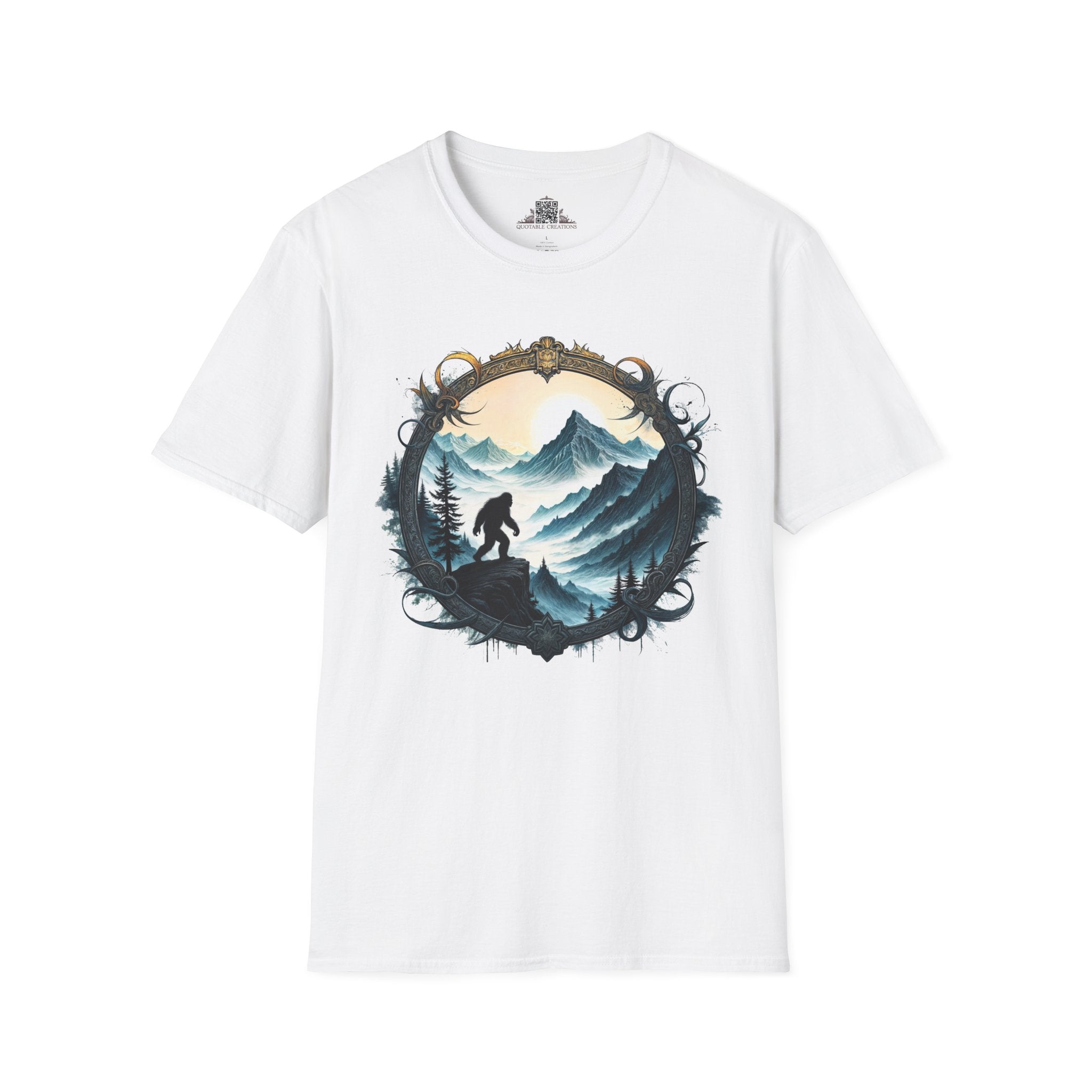Printify T-Shirt XS / White Legends of the Wilderness - Bigfoot & Legends T-Shirt