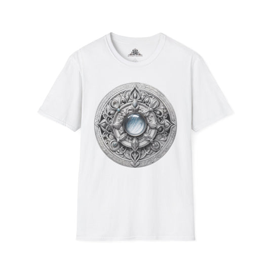 Printify T-Shirt XS / White Moonstone - Crystals & Gemstones T-Shirt
