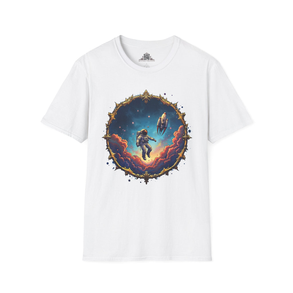 Printify T-Shirt XS / White New Horizons UFO & Cosmic - T-Shirt