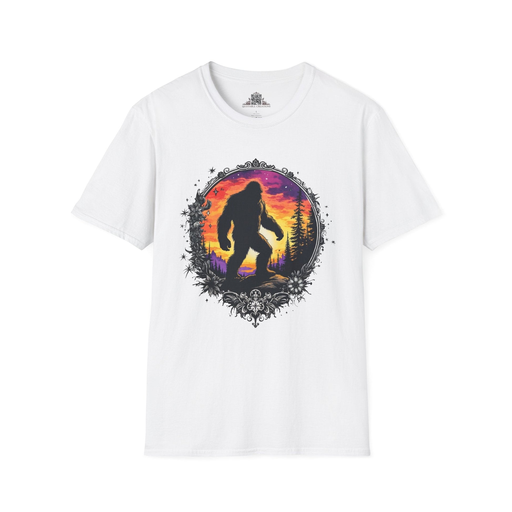 Printify T-Shirt XS / White Sasquatch Sightings - Bigfoot & Legends T-Shirt