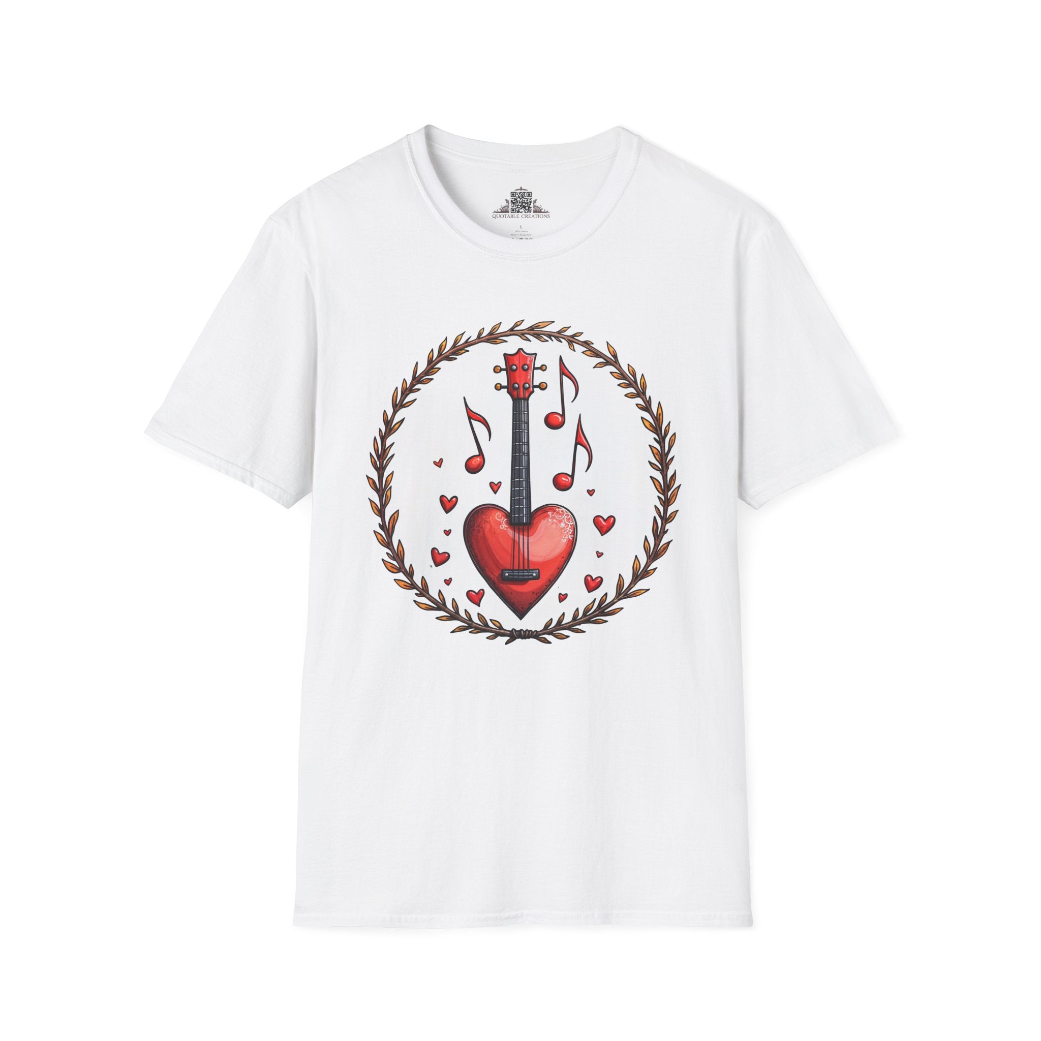 Printify T-Shirt XS / White Sweet Symphony Music - Love & Fun T-Shirt