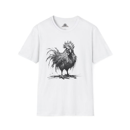 Printify T-Shirt XS / White T-Shirt - I'm Fine Chicken - Everything's Fine
