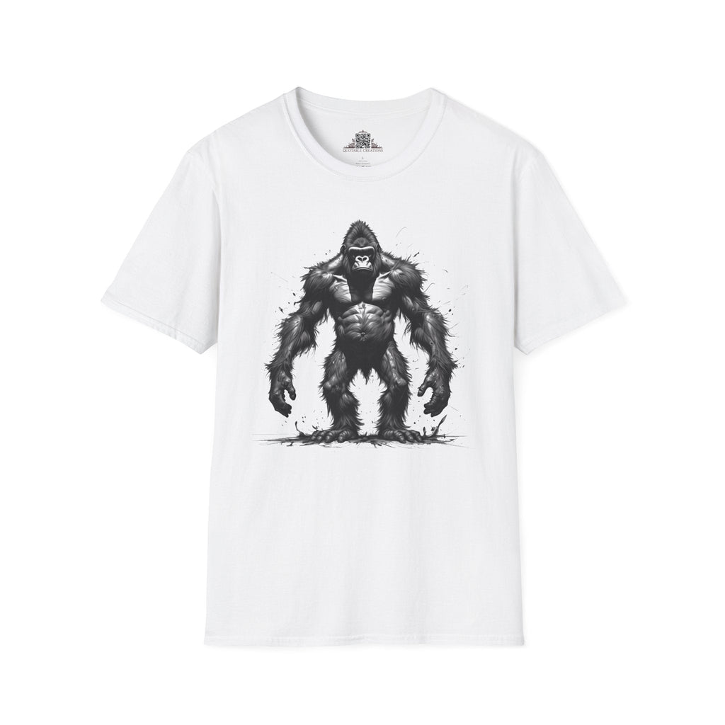 Printify T-Shirt XS / White T-Shirt - I'm Fine Gorilla - Everything's Fine