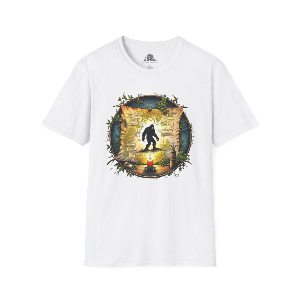 Printify T-Shirt XS / White Uncover the Myth - Bigfoot & Legends T-Shirt