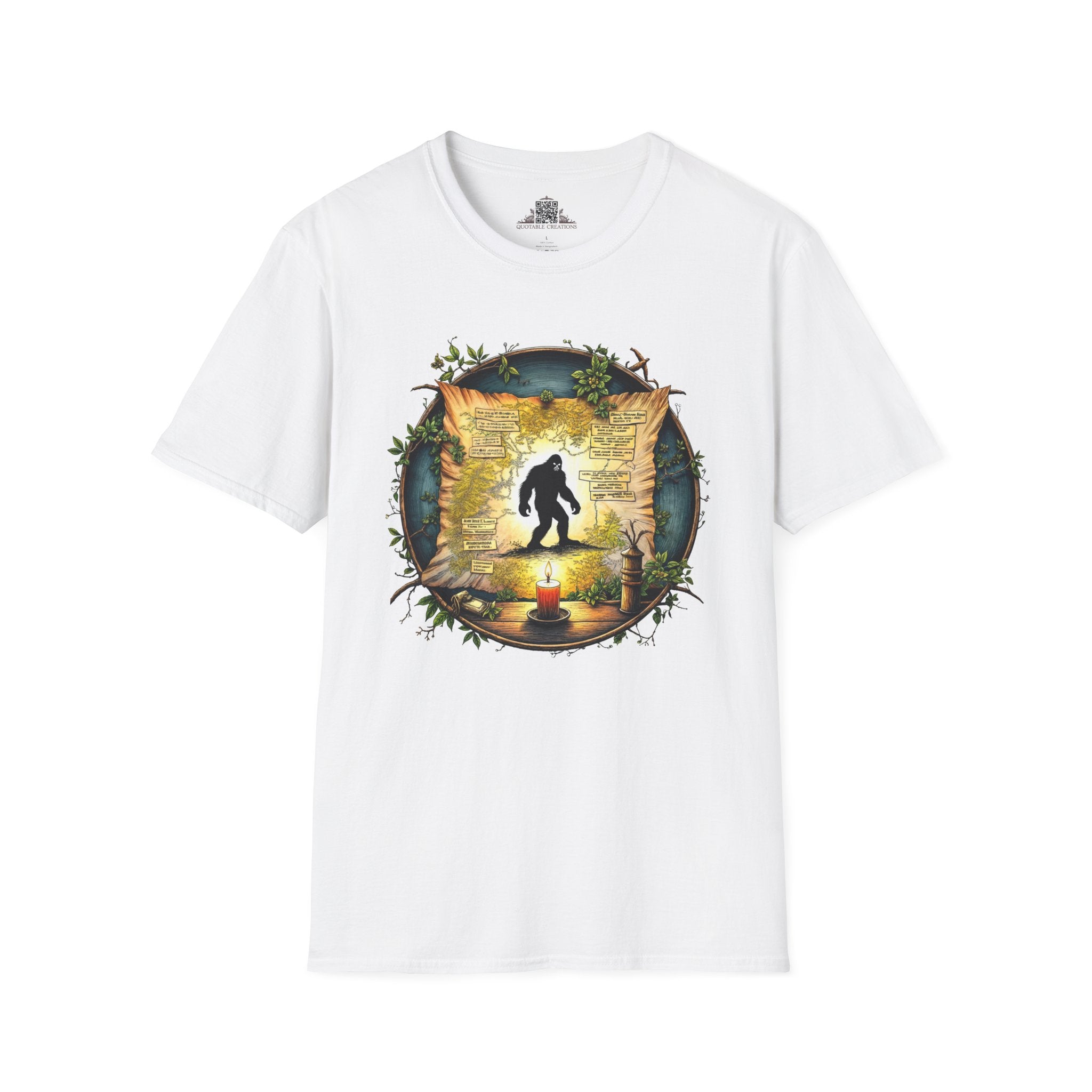 Printify T-Shirt XS / White Uncover the Myth - Bigfoot & Legends T-Shirt