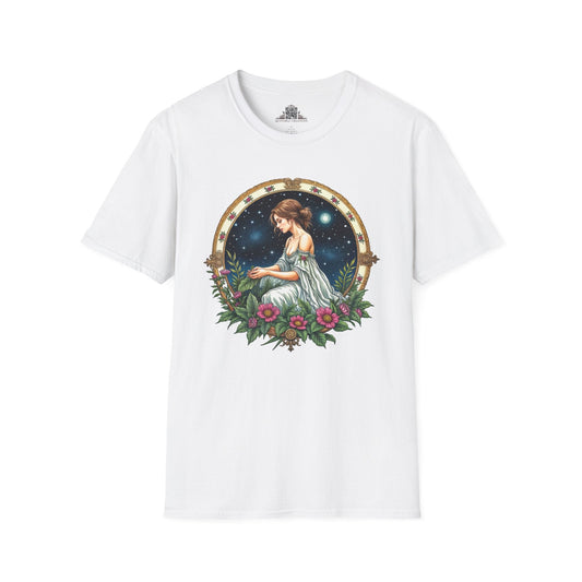Printify T-Shirt XS / White Virgo Zodiac Astrology - T-Shirt