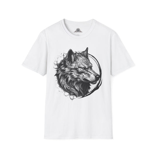 Printify T-Shirt XS / White Wolf Wild Motivation - T-Shirt